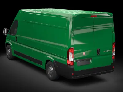 Fiat Ducato STANDARD VAN LWB H3 35 2012 3D model