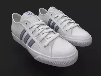 Casual Shoe Low-poly 3D model