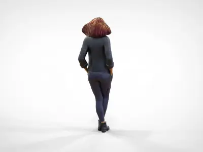 N3 F9 Mia Toretto Jordana Brewster in fast and furious 3D print model