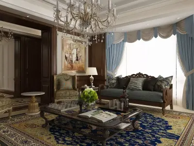 luxury apartment 3D model