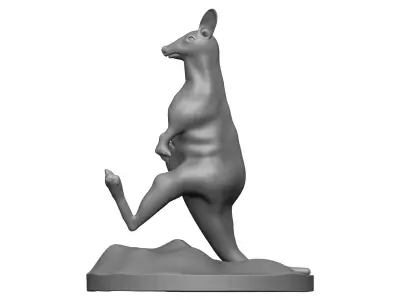 Red Kangaroo 3D model