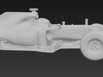 Formula 1 Car 3D Model Bundle 4 Models 3D print model