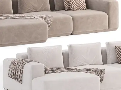 Corner sofa Grant 3D model