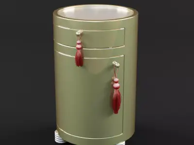 Creazioni BILL Night Table 3D model 3D model