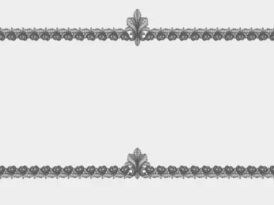 Carved decor for cnc 66 3D model