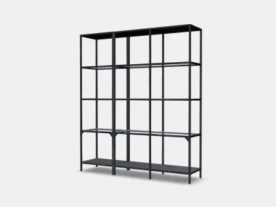 VITTSJO Storage combination Low-poly 3D model