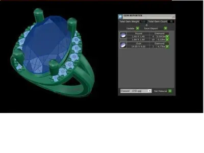 FASION RING 3D model