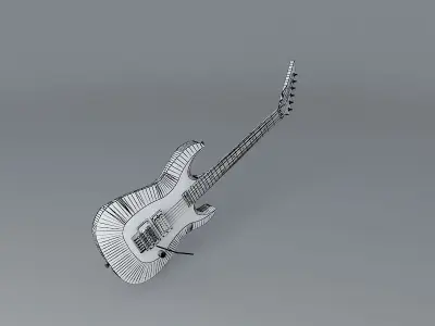 Jackson HR Giger guitar Free 3D model