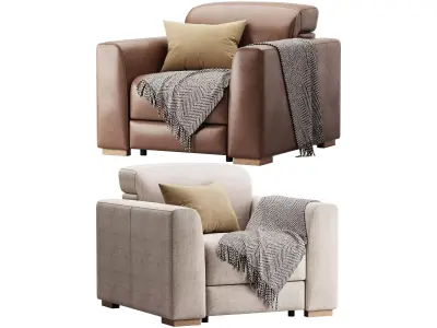 Power Recliner Armchair 3D model