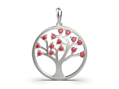 Pendant  Tree of life   11511 3D print model