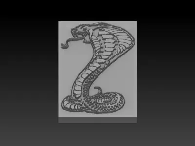 Cobra Snake 3D print model purchase