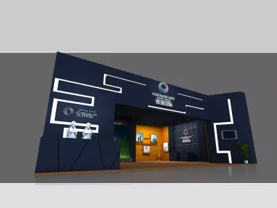 Exhibition - Area -10X12-3DMAX2011-063 3D model