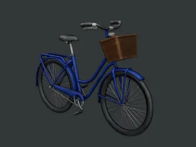 Dutch Style Bicycle 3D model