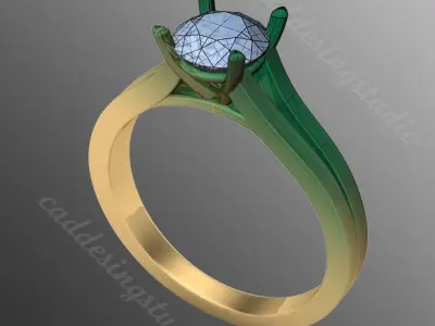 Ring iz58 3D print model