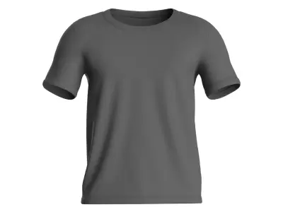 Male tshirt Free 3D model purchase