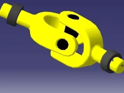 universal joint 3D model
