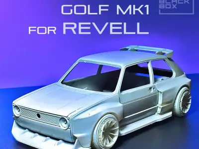 GOLF 1 BODYKIT For REVELL 1-24 3D print model