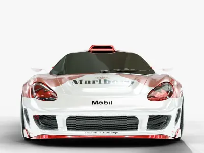 Posche Carrera GT Marlboro 3D model