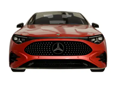 Mercedes-Benz CLA 2026 Low-poly 3D model