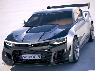 Chevrolet Camaro GT4R CG 2020 3D model