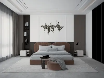 Bedroom 01 3D model