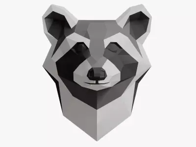 BADGER PAPER HEAD 3D model
