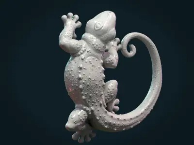 Gecko gold 3D print model