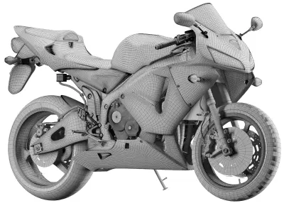 Honda CBR 600 RR 3D model