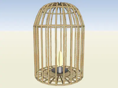 floor lamp 3D model 6