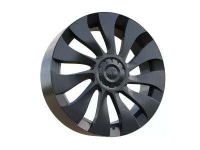 Tesla Uberturbine Wheel 3D model