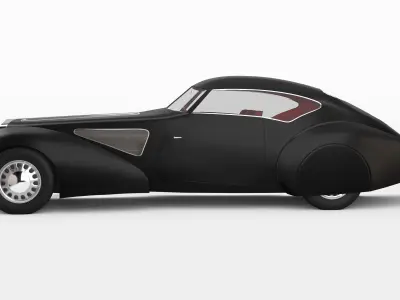 Delage D8 3D model