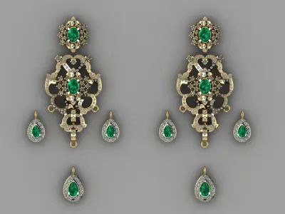 EARING FASION 3D model