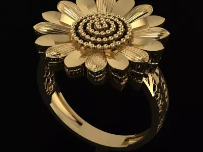  Minimalist Turkish Ring 3D print model