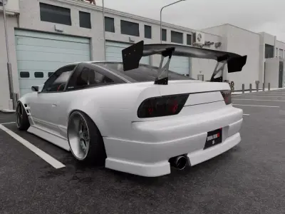 3D Highpoly Garage Spot Blender File 3D model