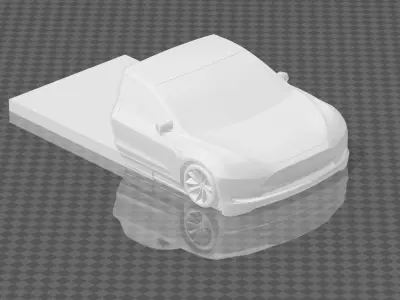 Mouse accessories - Car Model 3D print model