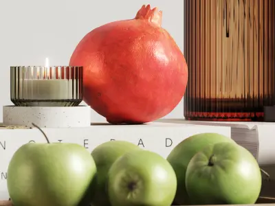 decorative set 115 3D model