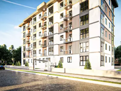 Revit Apartment Project 3D model