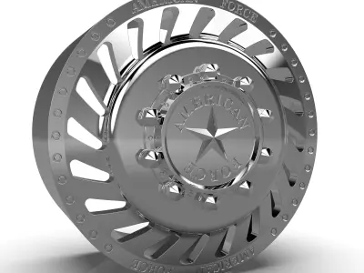 AMERICAN FORCE N17 VADER DRW WHEEL 3D model