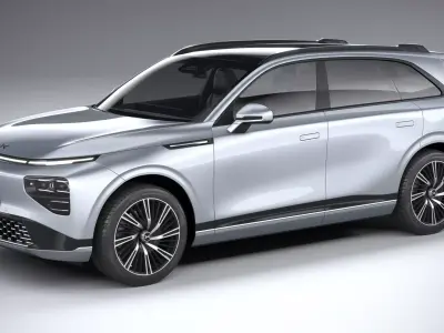 XPeng G9 2025 3D model