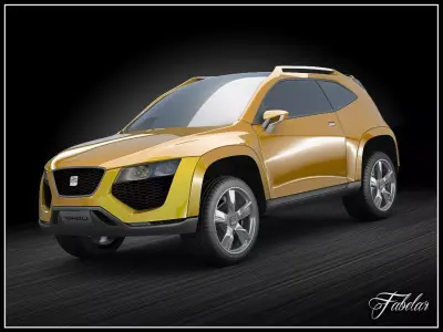 Seat Tribu concept 3D model