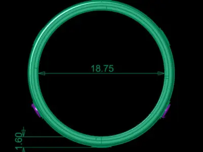 trendy love friendship  luxury diamond 3D print model