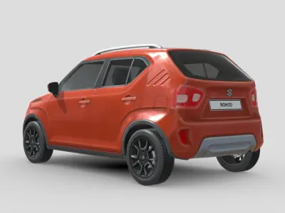 Suzuki Ignis 2021 Low-poly 3D model
