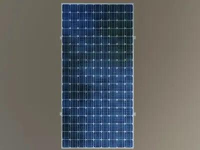10-Solar Panel 550Wp 2278x1134x35mm 3D model