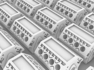 v8 engine  Free 3D print model