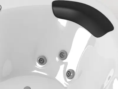 Whirlpool 6 Person Hot Tub 3D model