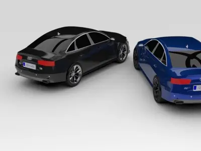 Audi A6  3D model