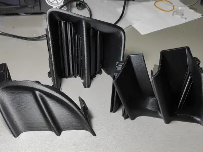 Bumper Grille FOR TOYOTA COROLLA E12 2004-2007 5212702130 3D print model