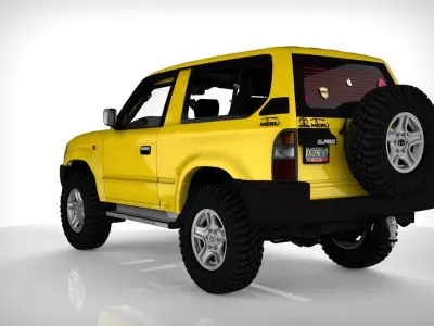 Toyota Meru Higt Poly  3D model