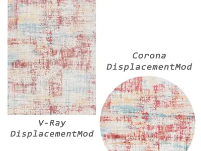 Rugs No 1031 Low-poly 3D model