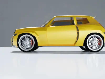 Renault 5 Maxi - concept 3D model